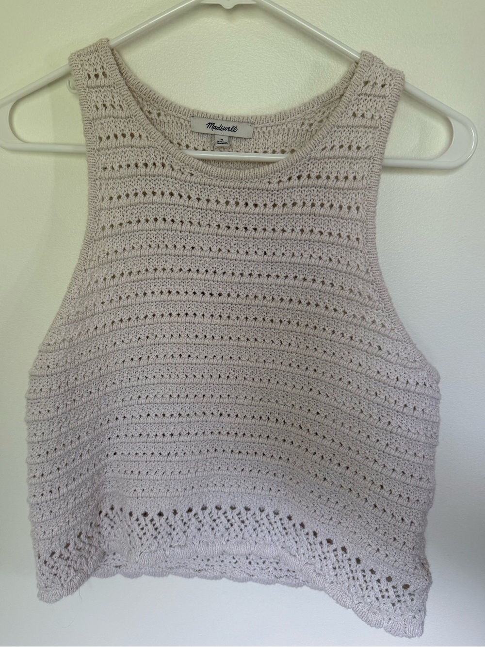 Madewell knit tank top